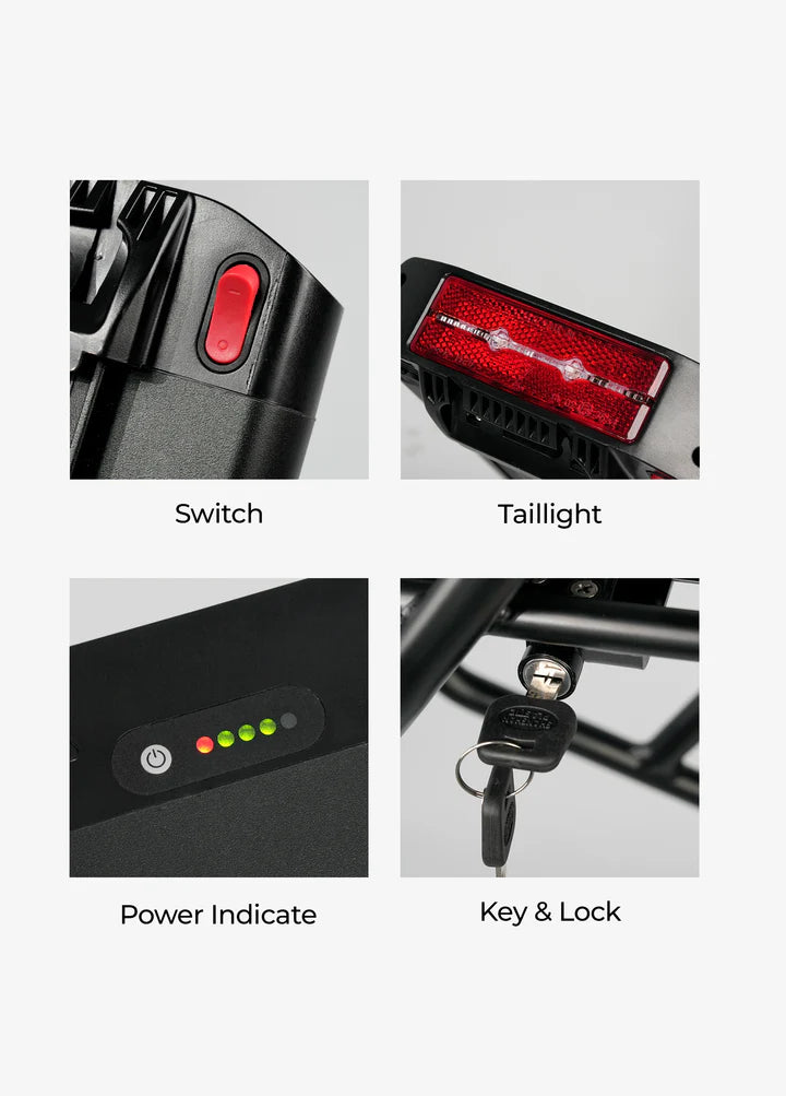 Rear Rack Battery