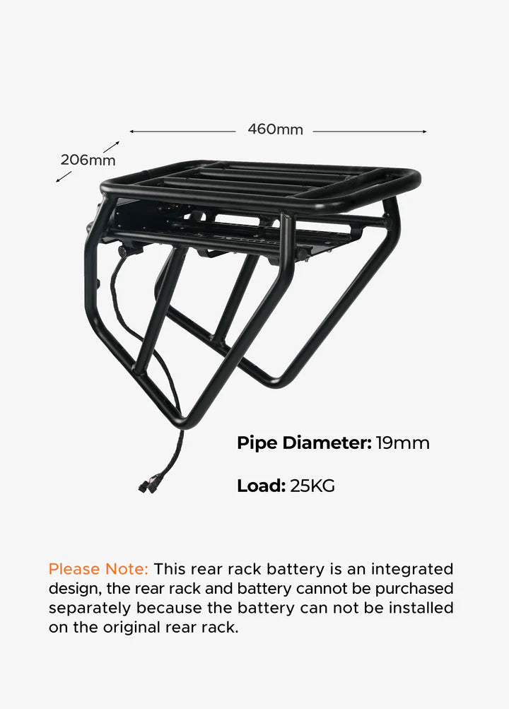 Rear Rack Battery
